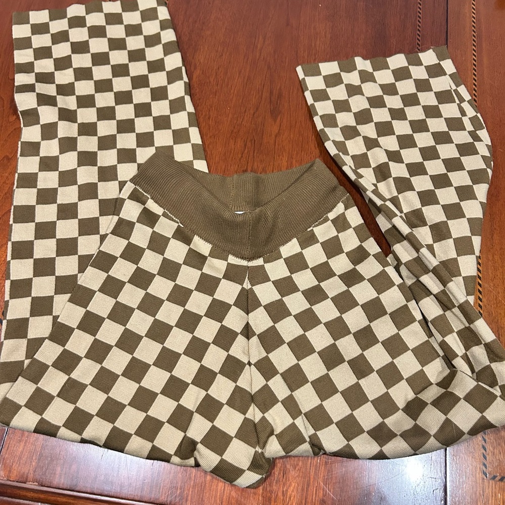 Daisy Street Checkered Women's Pants - Picture 6 of 6